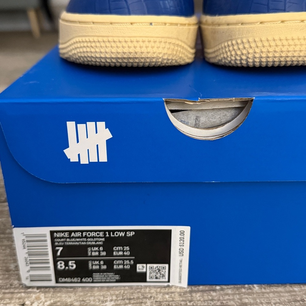 Nike Air Force 1 x Undefeated SP ‘Dunk vs AF1’ men’s sneakers - Picture 3 of 11